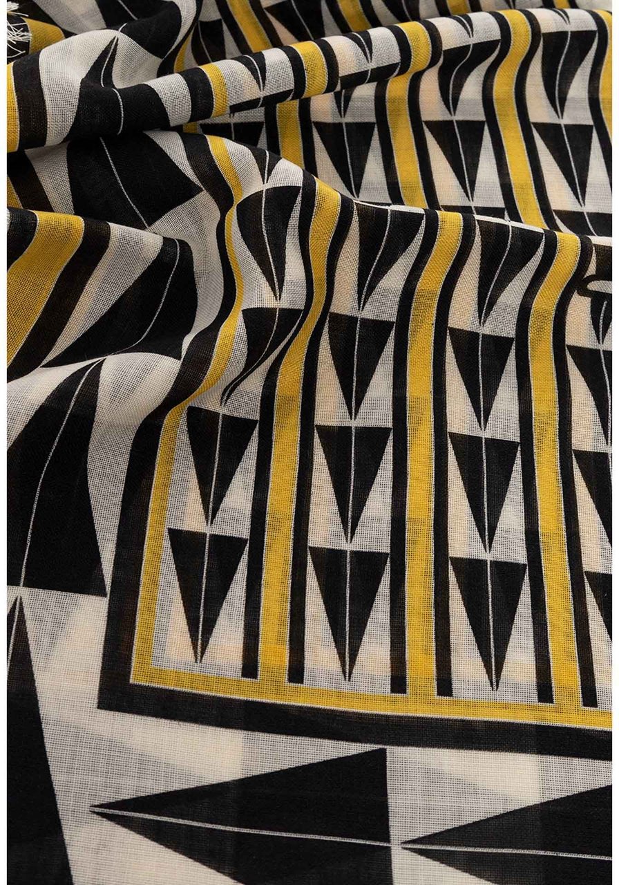 Lanvin Lanvin Wool Scarf Geel