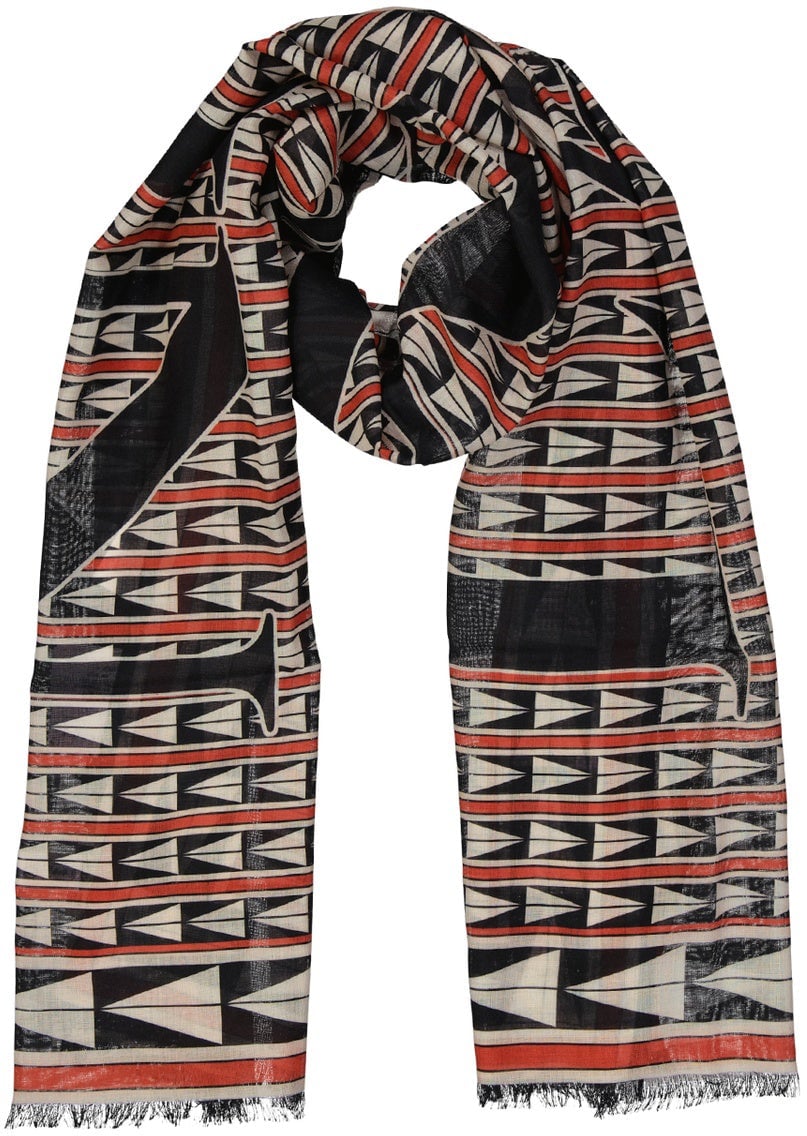 Lanvin Wool Scarf Zwart