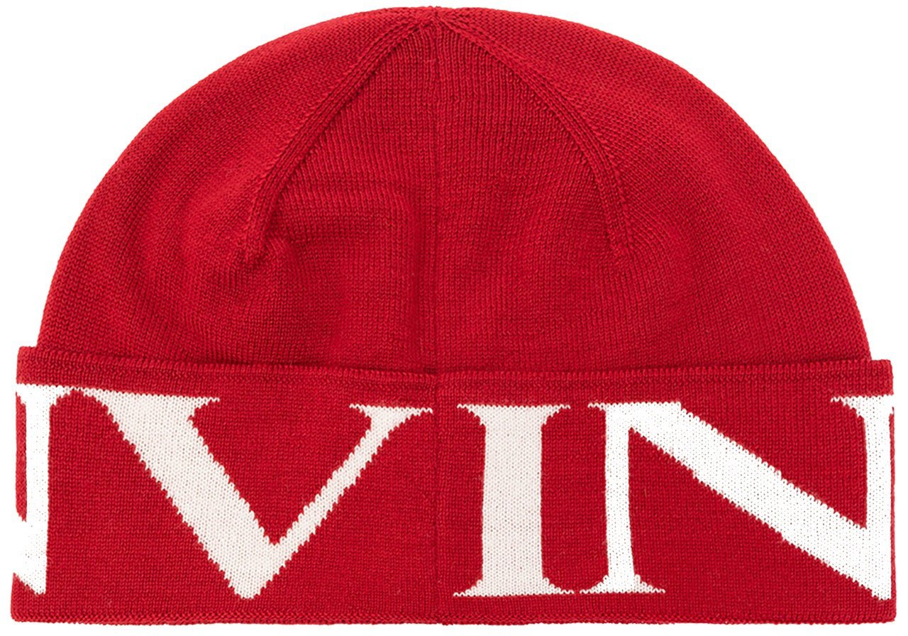 Lanvin Wool Hat Rood
