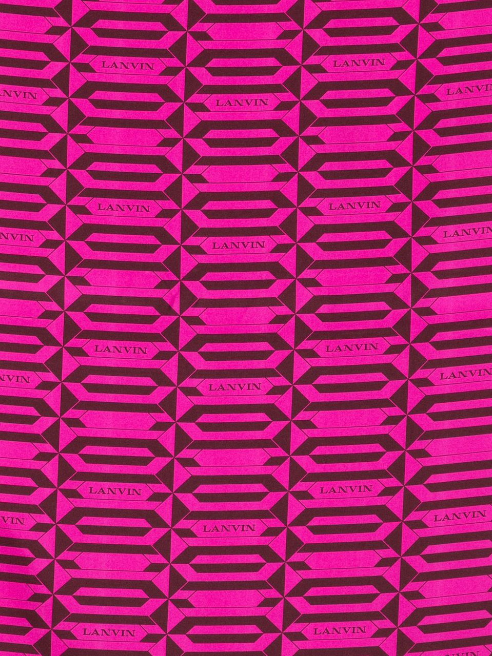 Lanvin Scarfs Fuchia / Bordeaux Roze