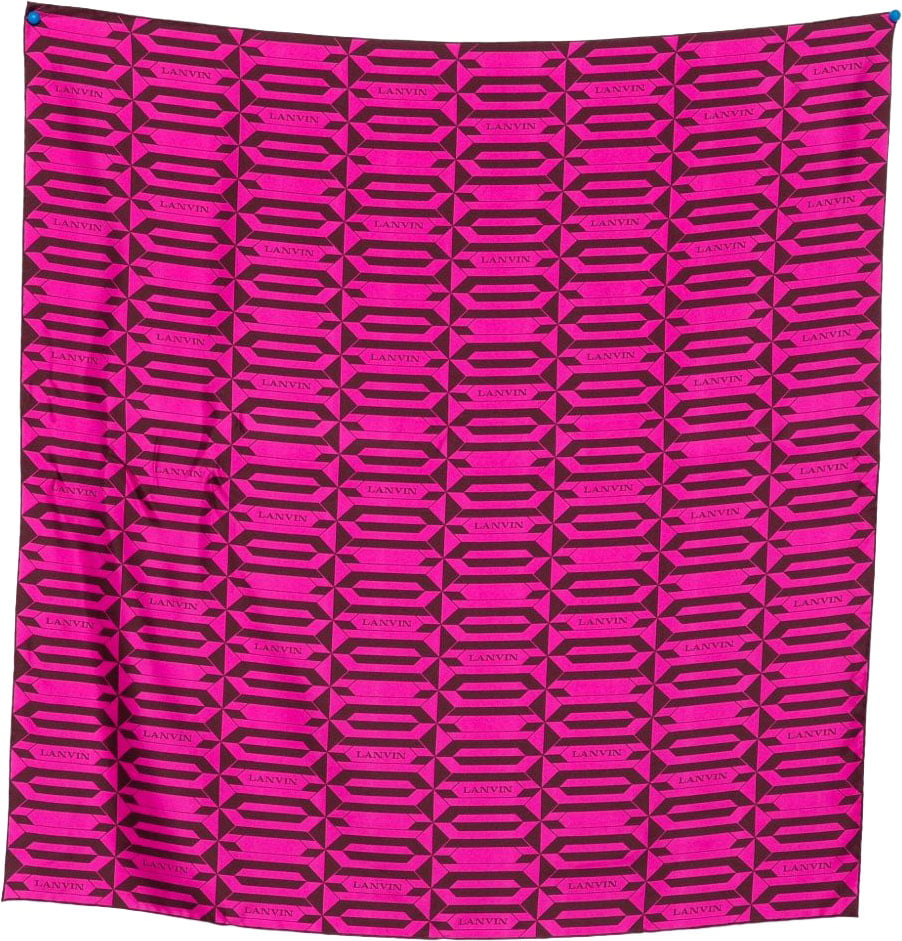 Lanvin Scarfs Fuchia / Bordeaux Roze