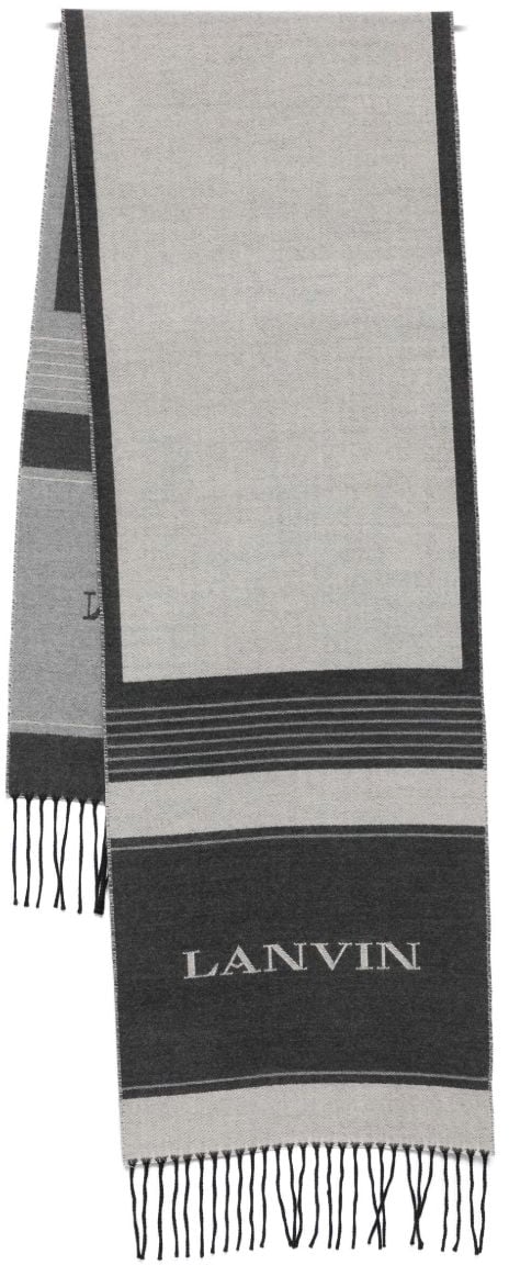 Lanvin Scarfs Grey Grijs