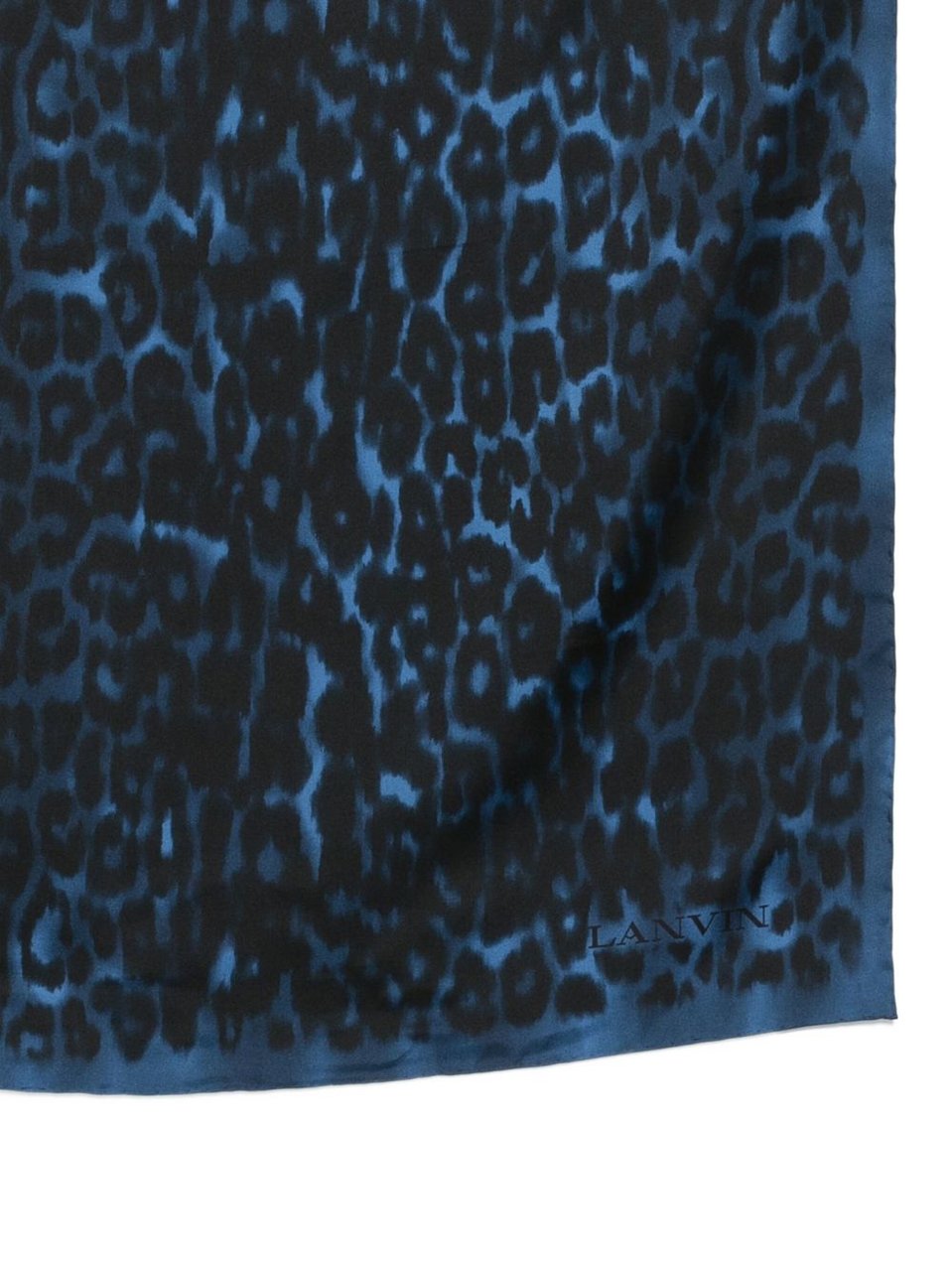 Lanvin Scarfs Blue Blauw