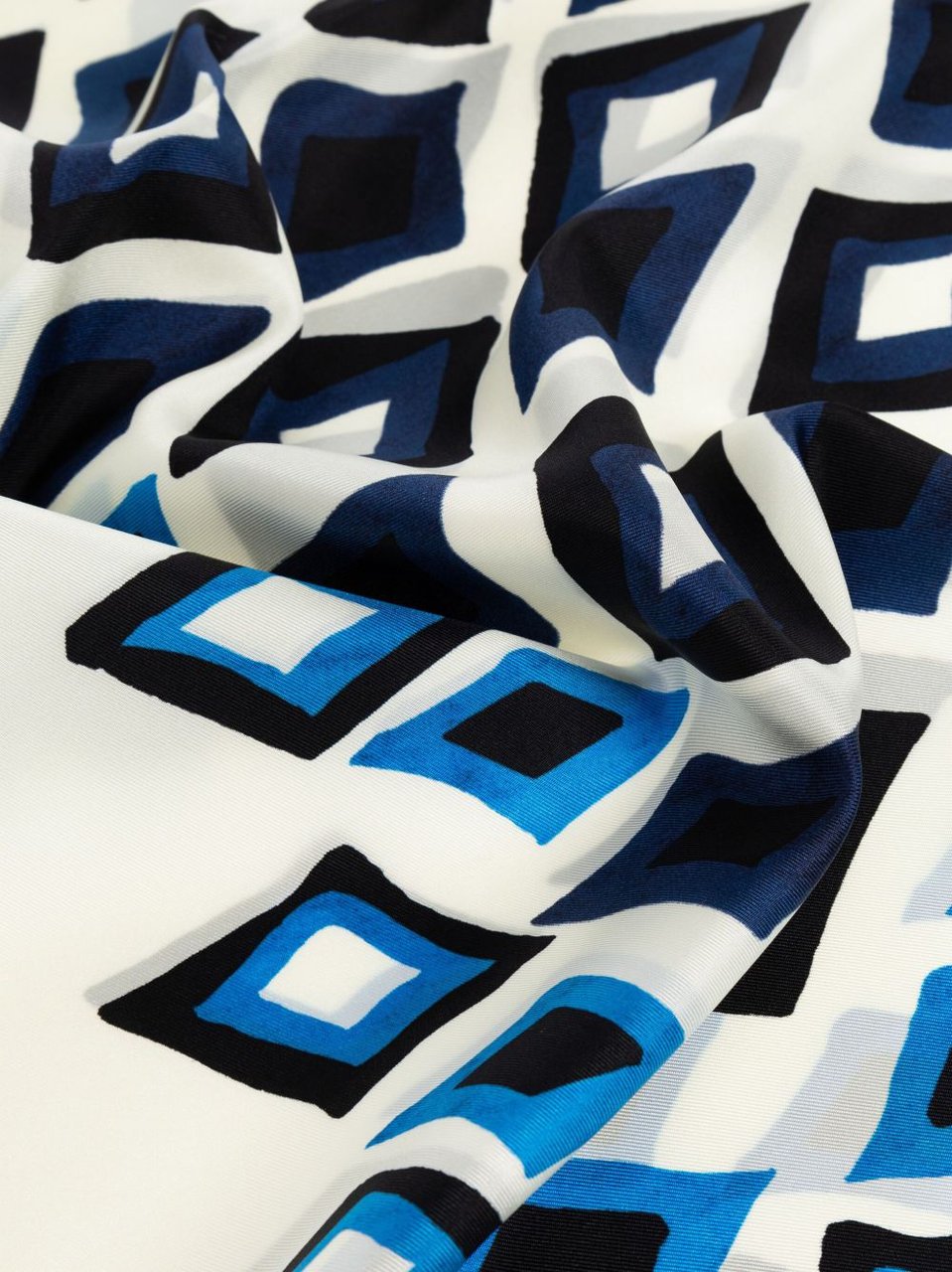 Lanvin Scarfs Blue / White Wit