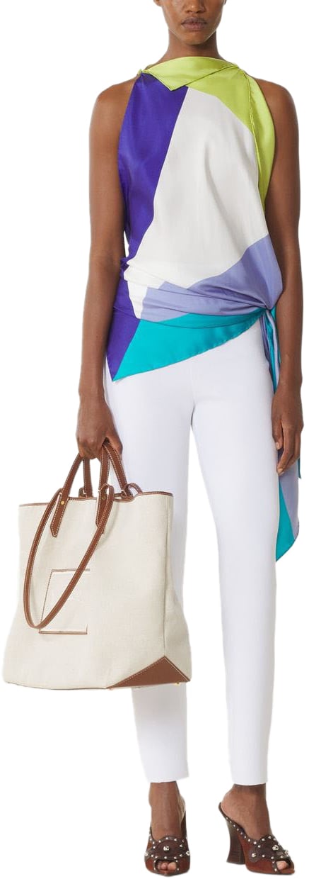 Lanvin Top Blue Blauw