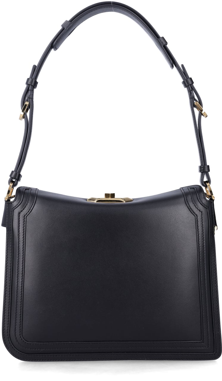 Lanvin Compagnon Small Bag Nero Zwart