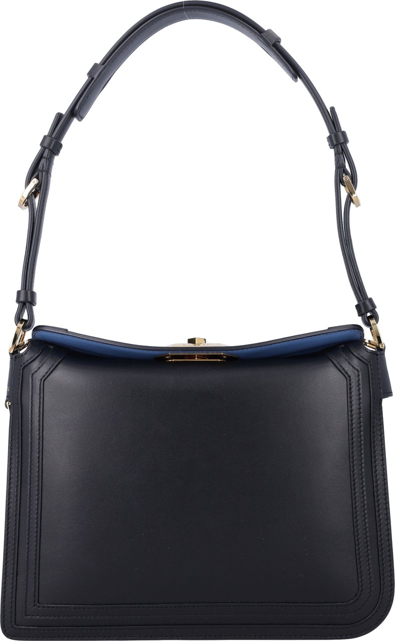Lanvin Compagnon Small Bag Nero Zwart