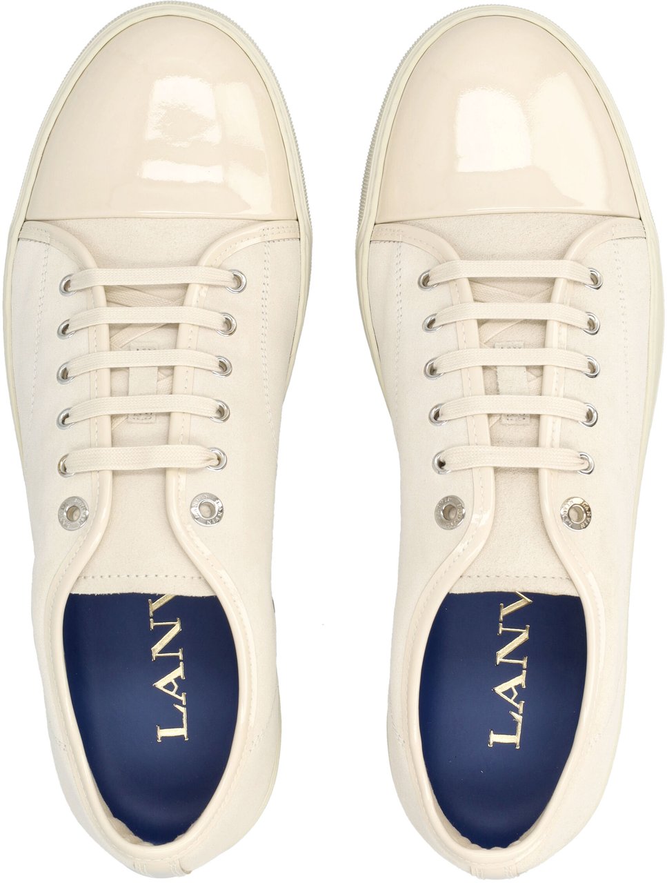 Lanvin Sneakers Dbb1 Beige Wit