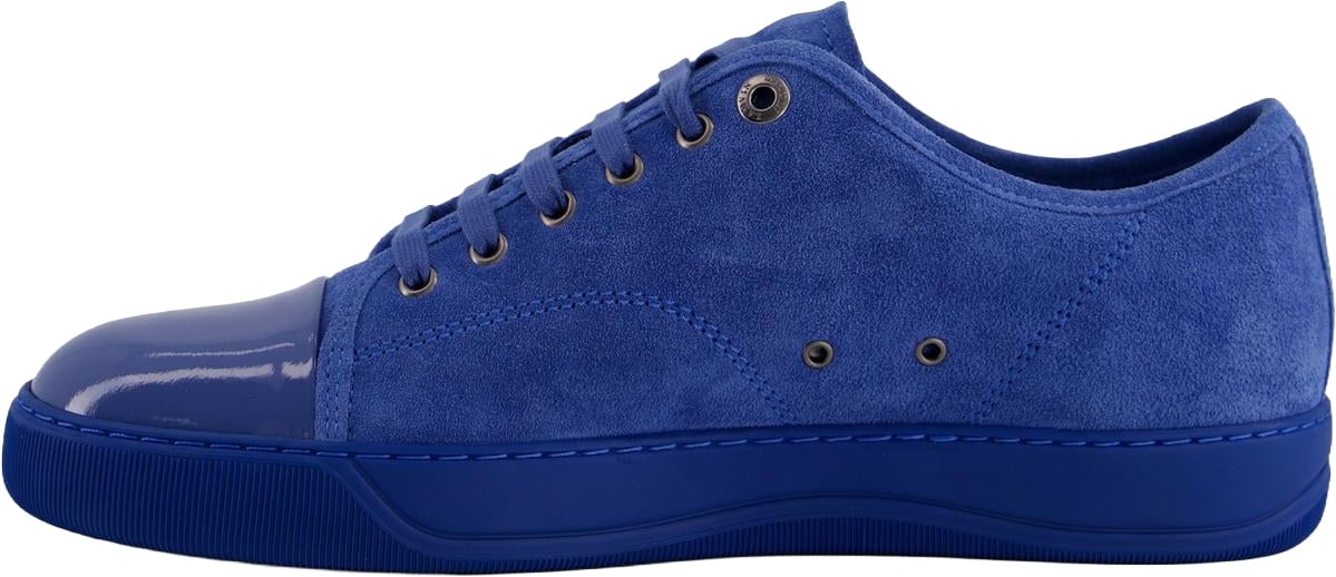 Lanvin Heren DBB1 Sneaker Suede Blauw Blauw