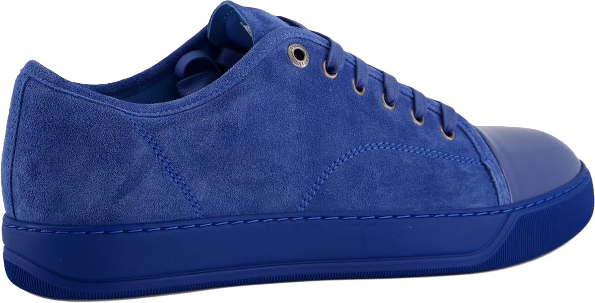 Lanvin Heren DBB1 Sneaker Suede Blauw Blauw
