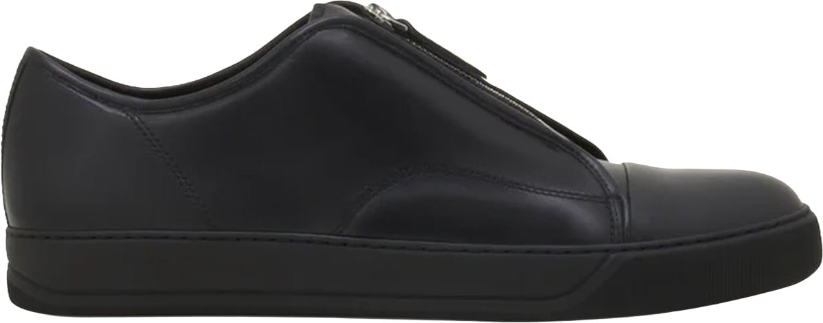 Lanvin Heren DBB1 ZIP FULL LEATHER Zwart