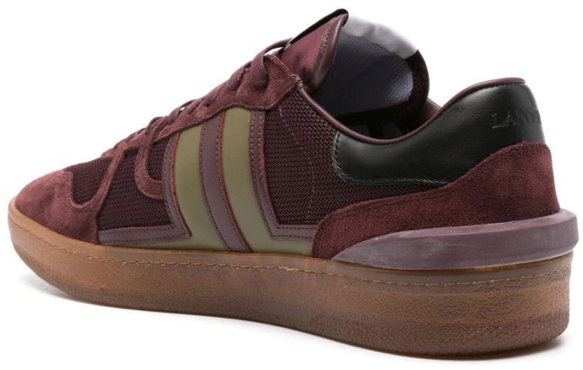 Lanvin Sneakers Burgundygreen Rood