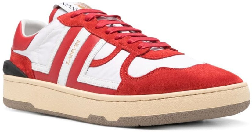 Lanvin Sneakers Redwhite Rood