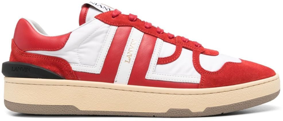 Lanvin Sneakers Redwhite Rood