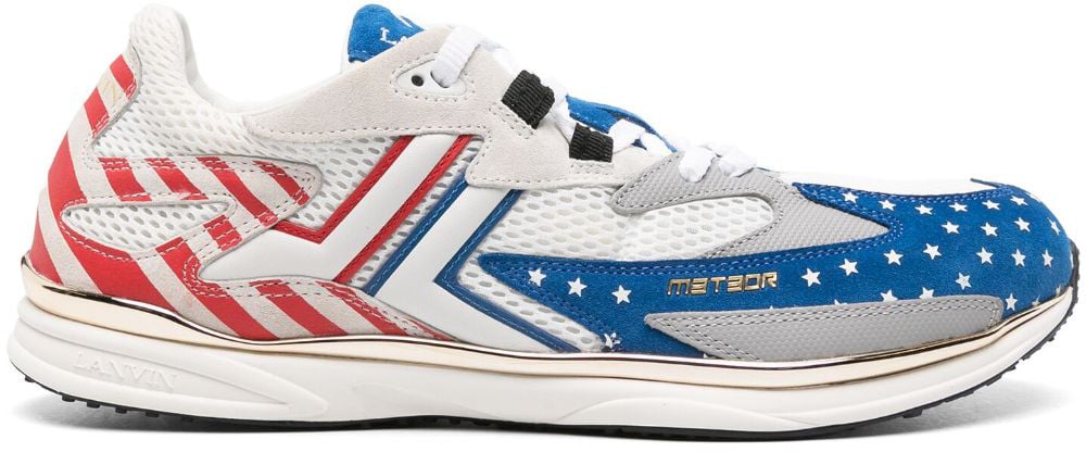 Lanvin Sneakers Redwhite Rood