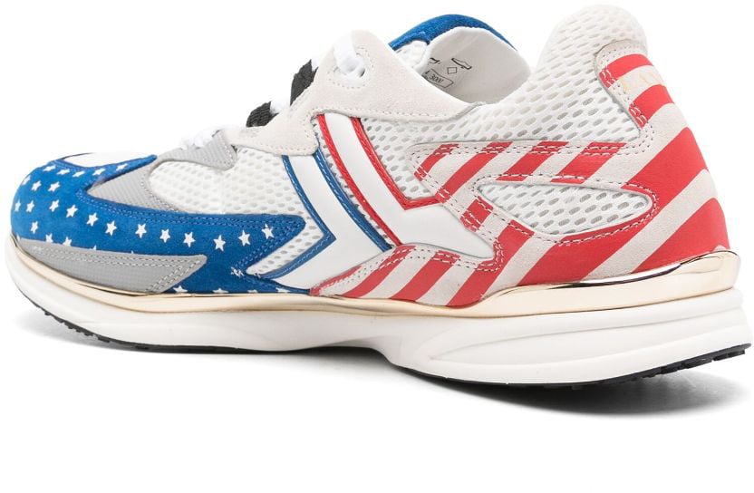 Lanvin Sneakers Redwhite Rood