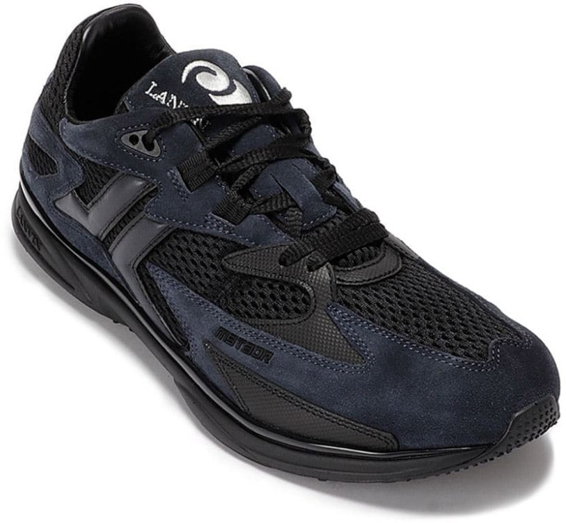 Lanvin Sneakers Anthraciteblack Zwart