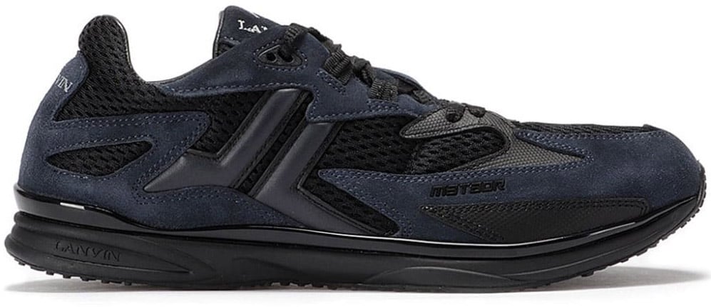 Lanvin Sneakers Anthraciteblack Zwart