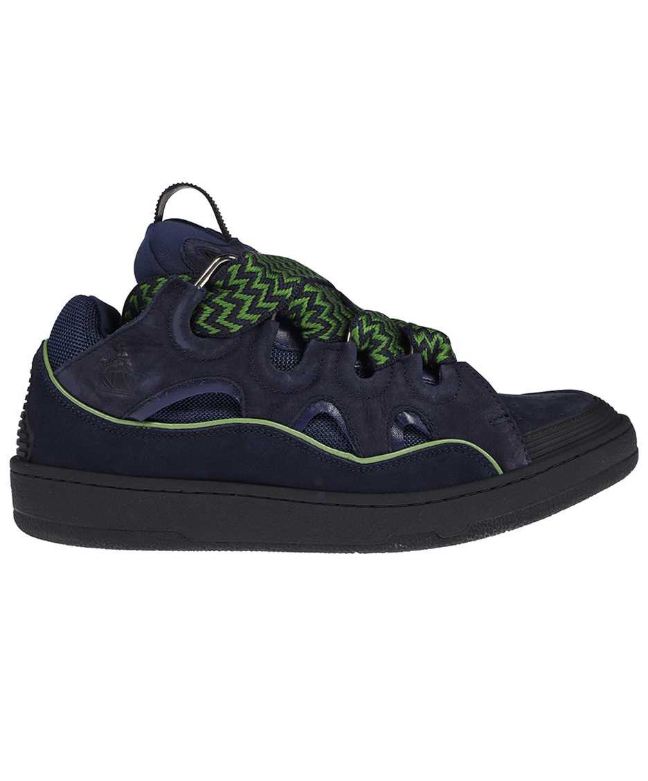 Lanvin Leather sneakers Blauw