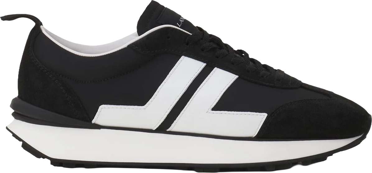 Lanvin Dames Bumpr Nylon sneakers Zwart