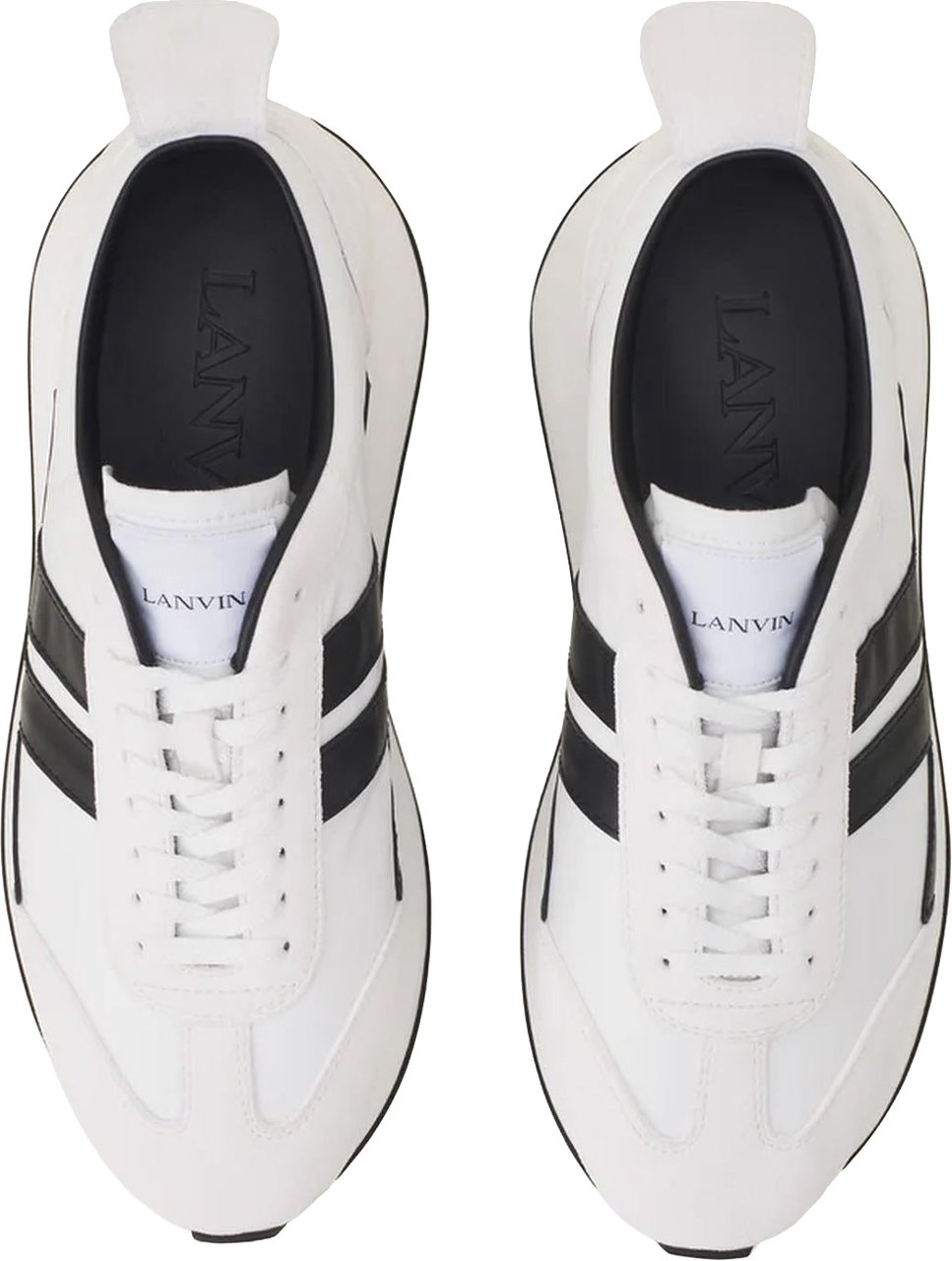 Lanvin Dames Bumpr Nylon sneakers Wit