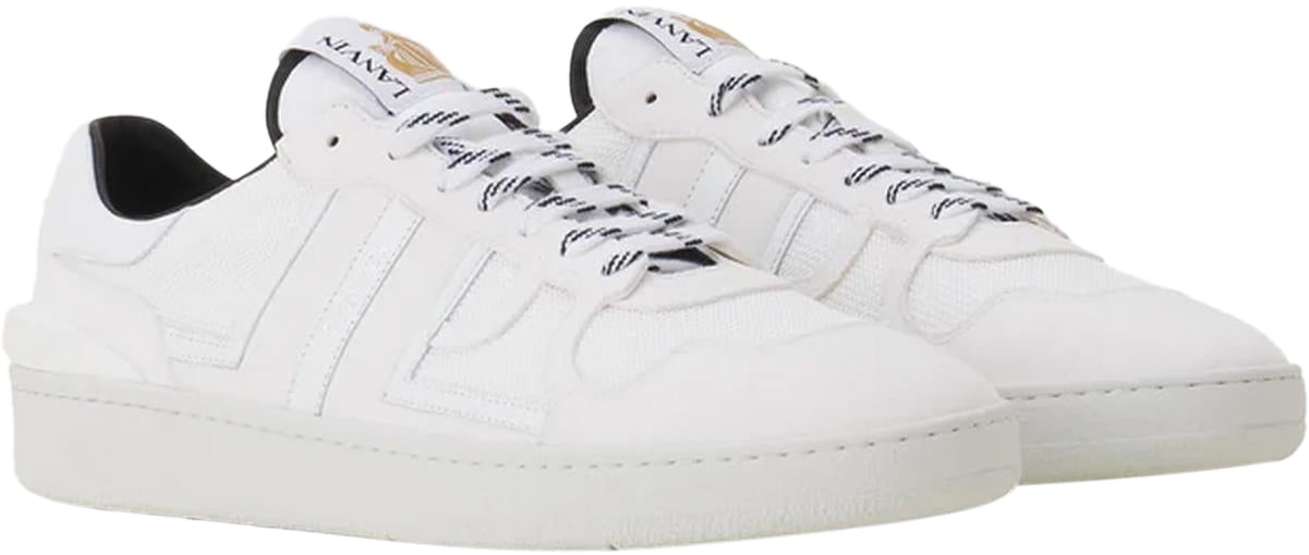 Lanvin Heren Clay Sneakers Wit