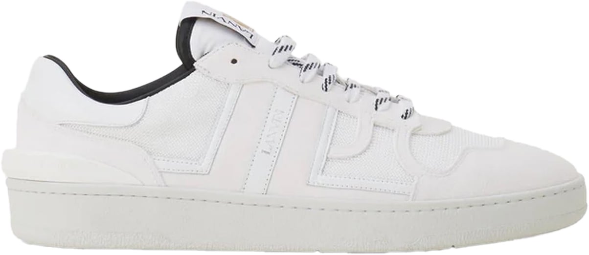 Lanvin Heren Clay Sneakers Wit