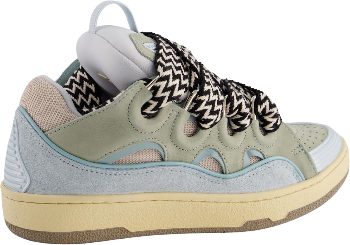 Lanvin Dames Curb Sneakers Blauw