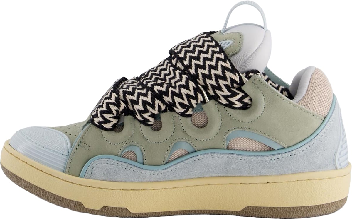 Lanvin Dames Curb Sneakers Blauw