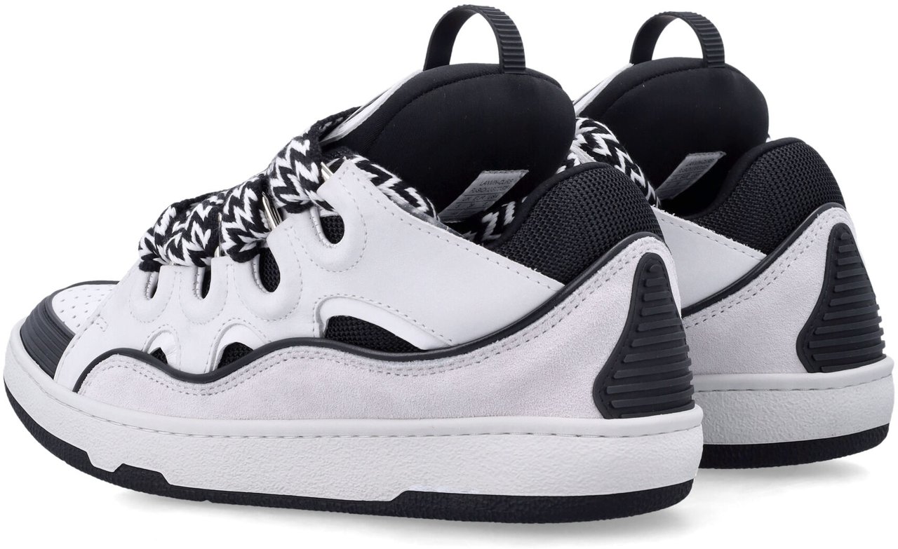 Lanvin Curb Sneakers Bianco Wit