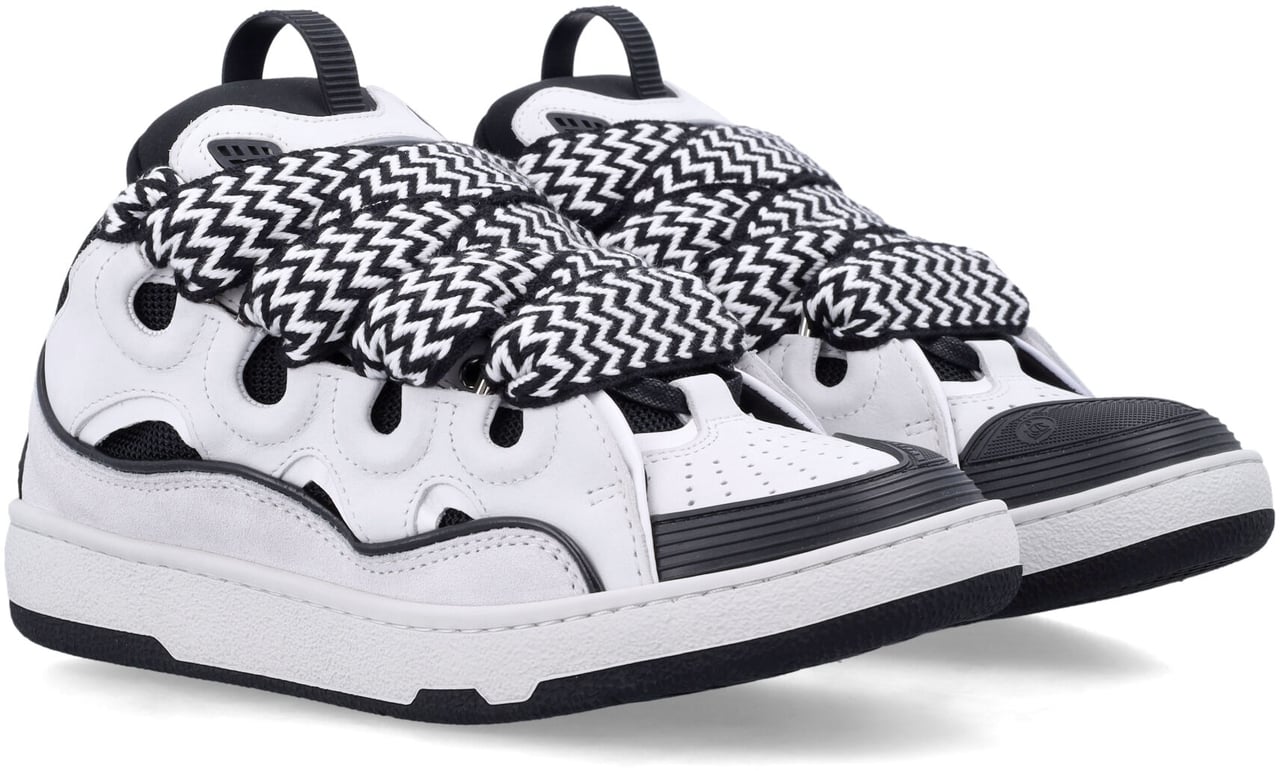 Lanvin Curb Sneakers Bianco Wit