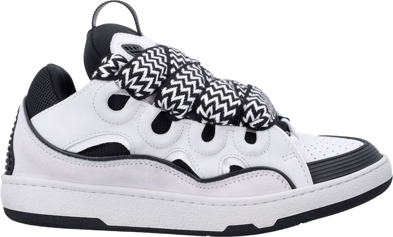 Lanvin Curb Sneakers Bianco Wit