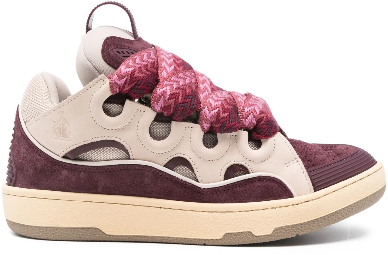 Lanvin Sneakers Beigeburgundy Beige