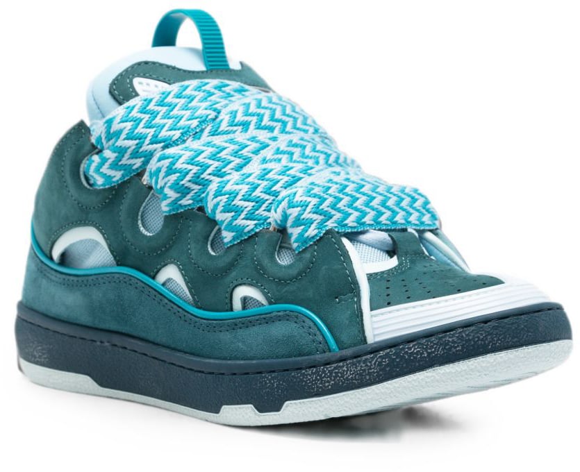 Lanvin Sneakers Petrol Blue Navy