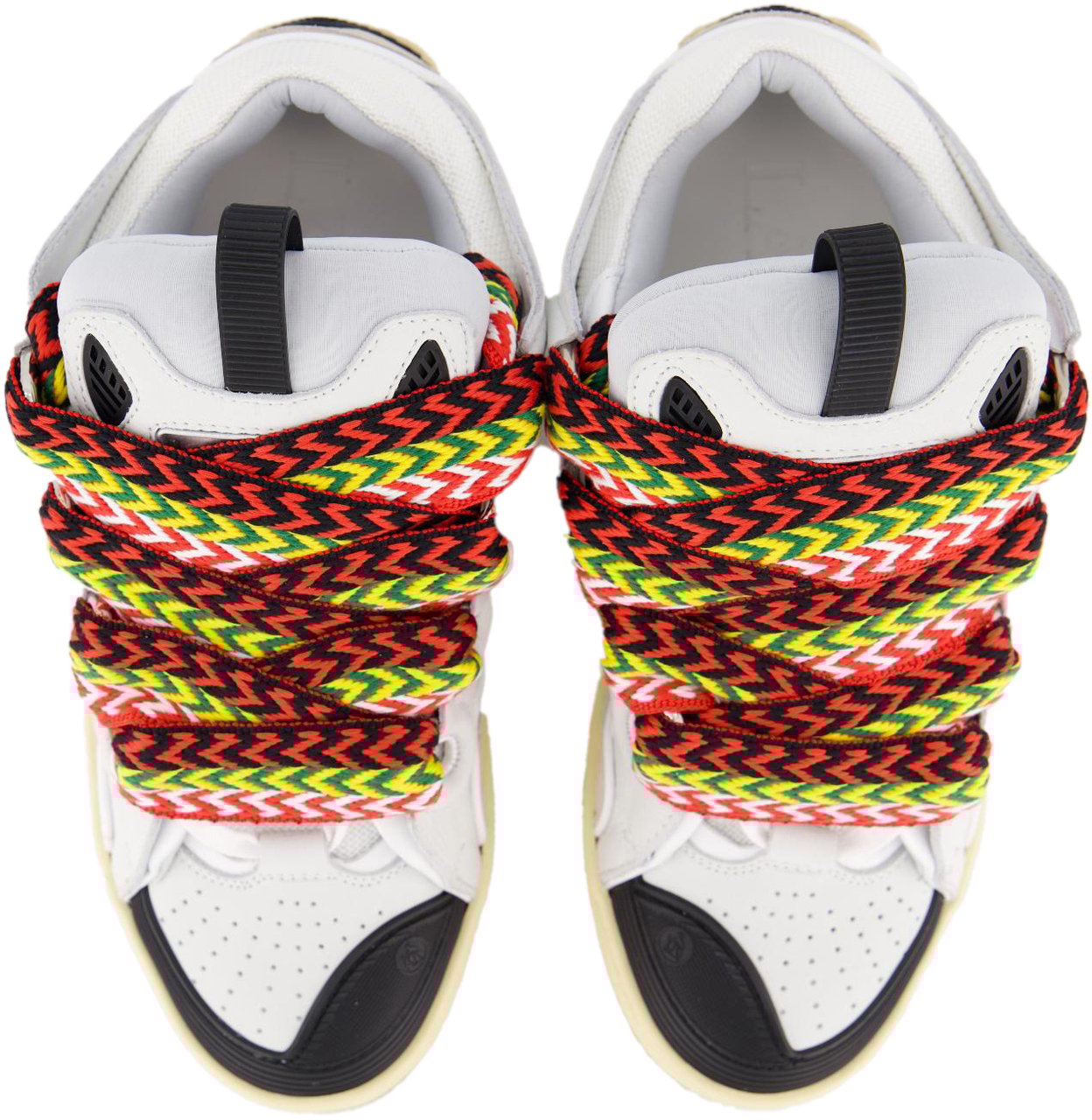 Lanvin Heren Curb Sneakers Wit