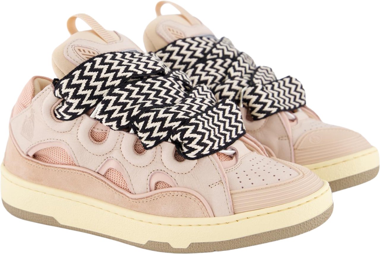Lanvin Dames Curb Sneaker Roze Roze