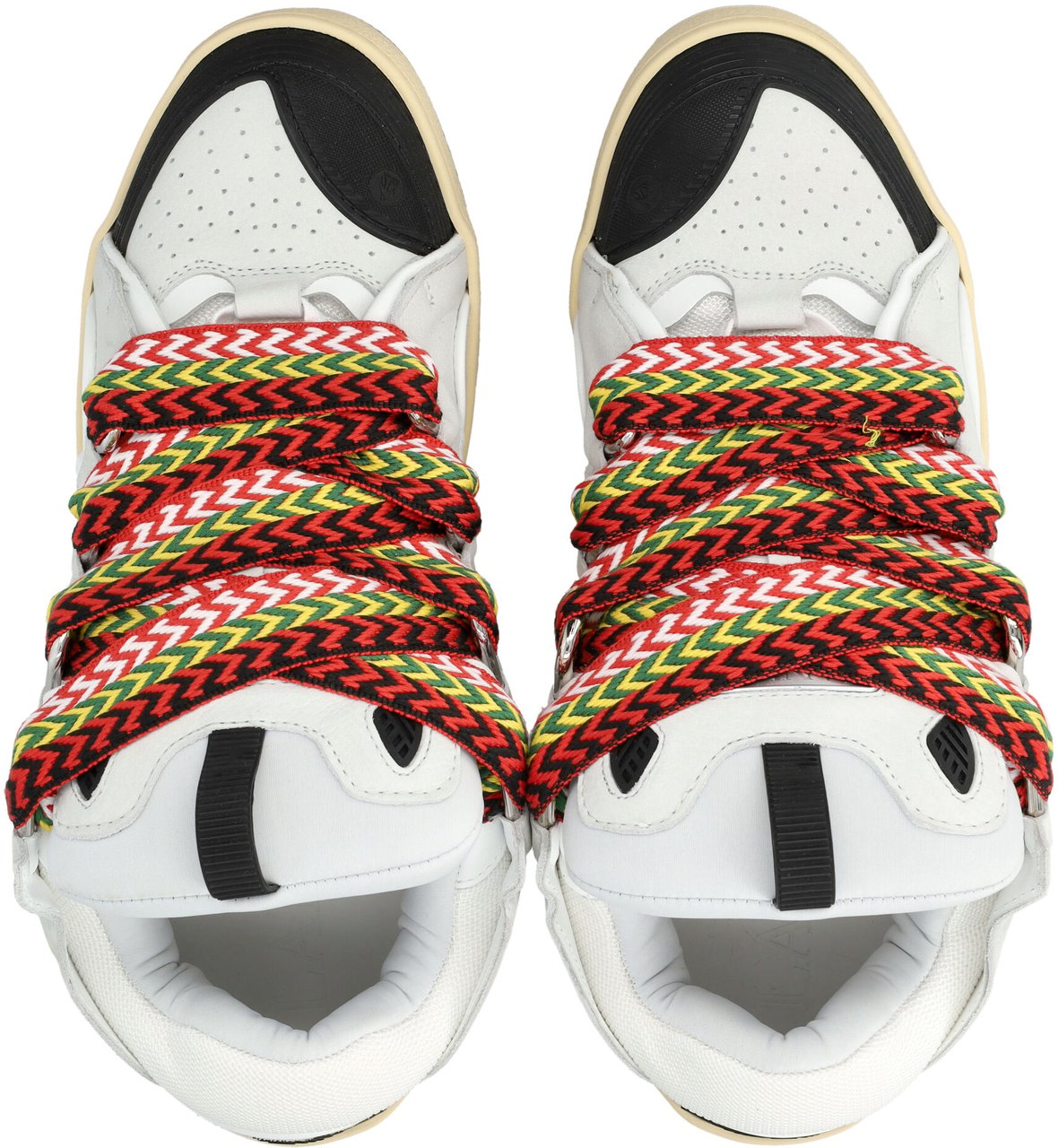 Lanvin Curb Sneakers Bianco Wit