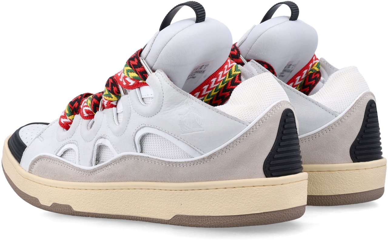 Lanvin Curb Sneakers Bianco Wit