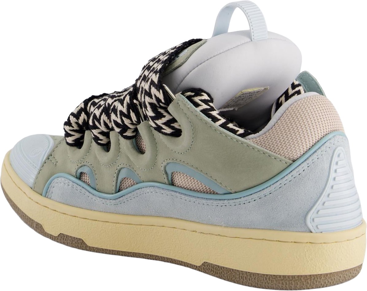 Lanvin Dames Curb Sneakers Blauw