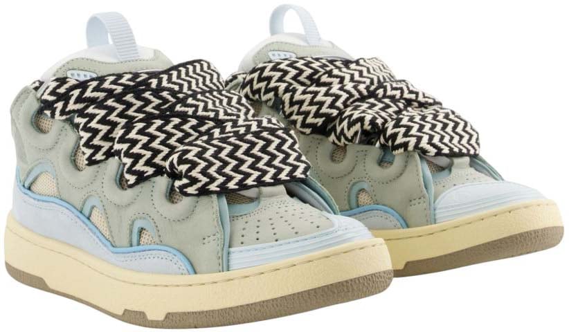 Lanvin Sneakers Pale Blue Blauw