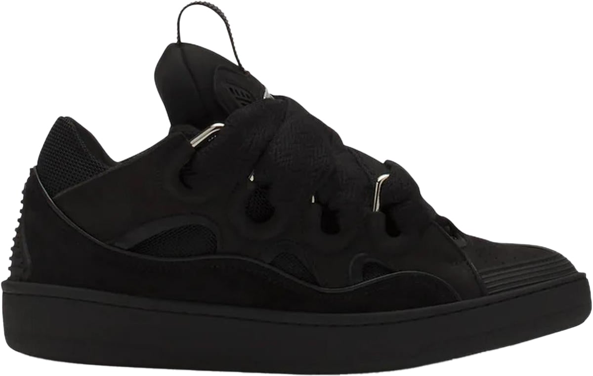 Lanvin Heren Curb Sneakers Zwart