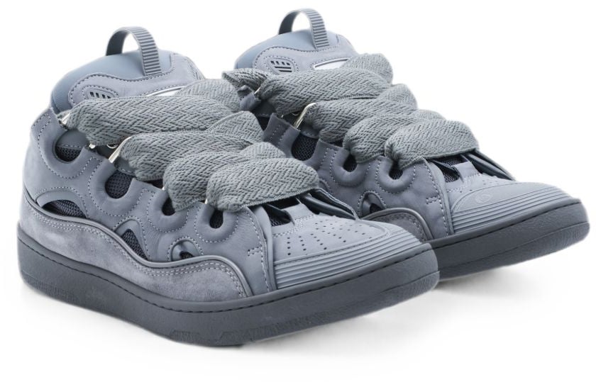 Lanvin Sneakers Anthracite Donkergrijs