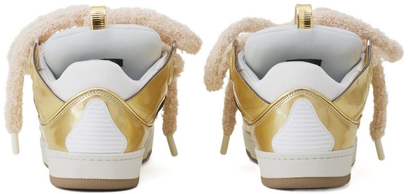 Lanvin Sneakers Golden Goud