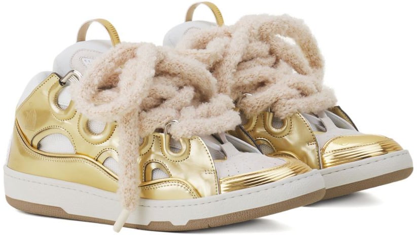 Lanvin Sneakers Golden Goud