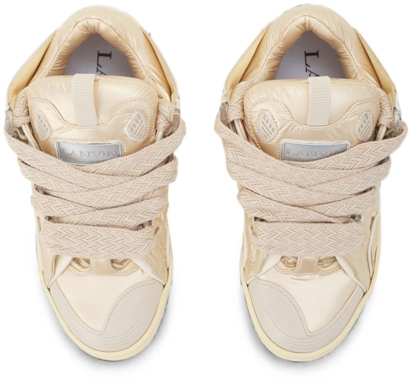 Lanvin Sneakers Pale Yellow Geel