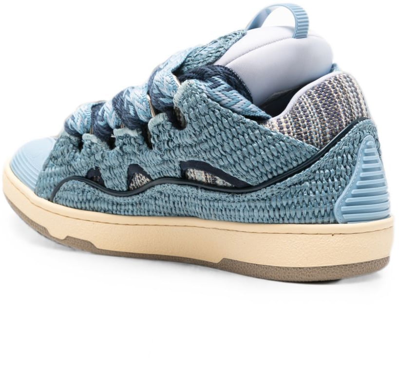 Lanvin Sneakers Beige/Blue Lichtblauw