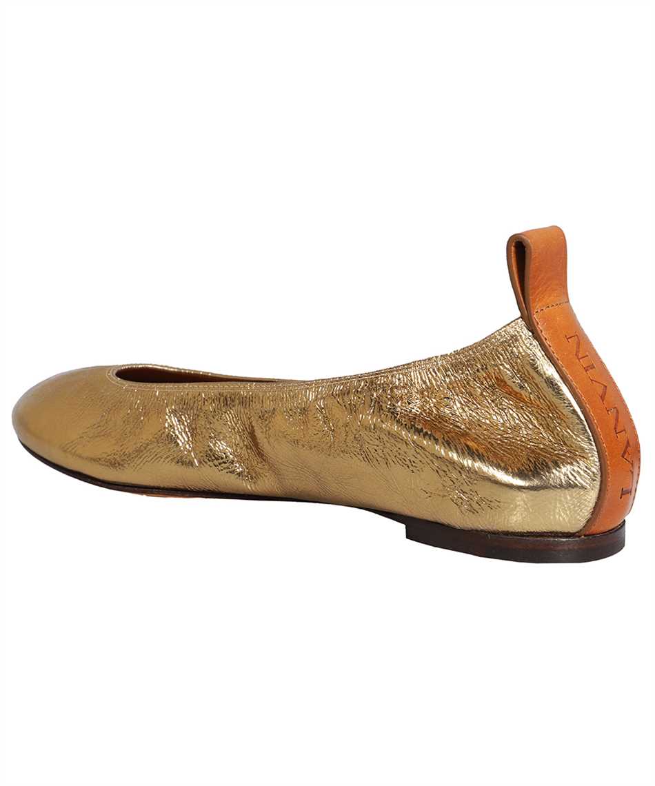 Lanvin Leather ballet flats Goud