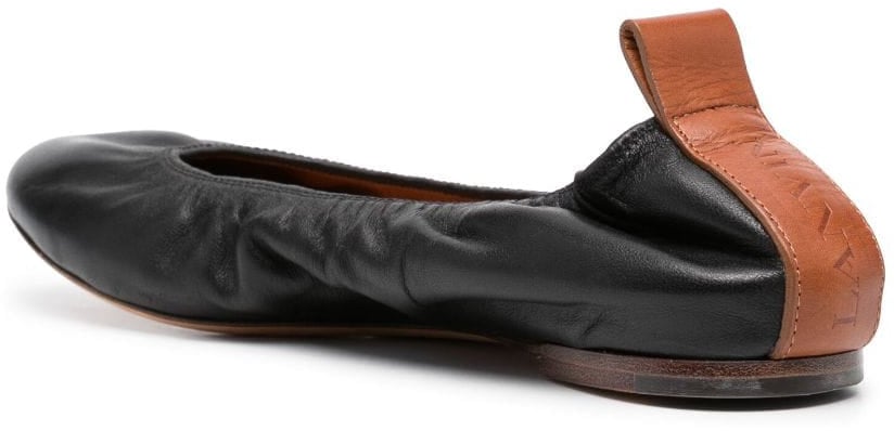 Lanvin Flat Shoes Black Zwart