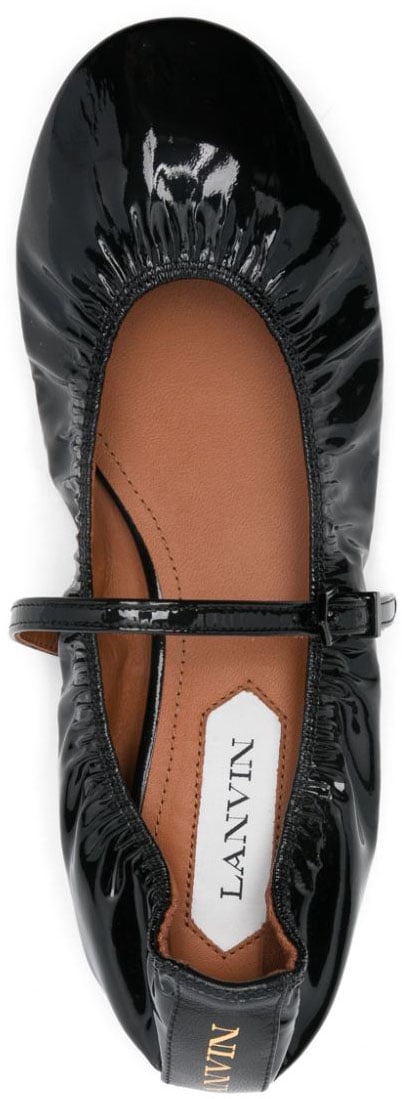Lanvin Flat Shoes Black Zwart