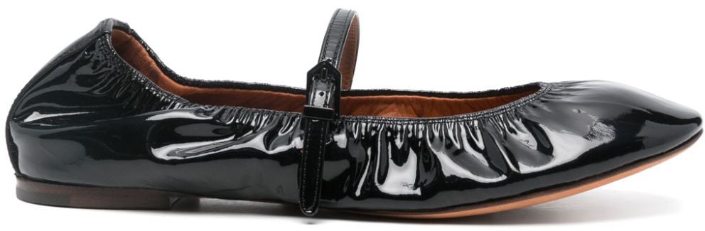Lanvin Flat Shoes Black Zwart